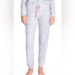 Yummy Printed Jogger Pajama Pants XL NWT